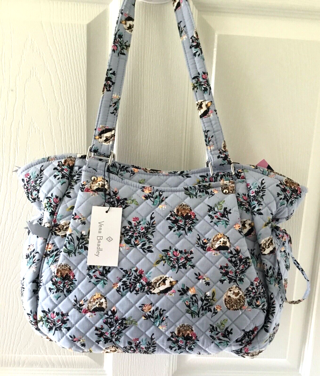 Glenna Satchel Vera Bradley Pattern With Hedgehog Vera Bradley