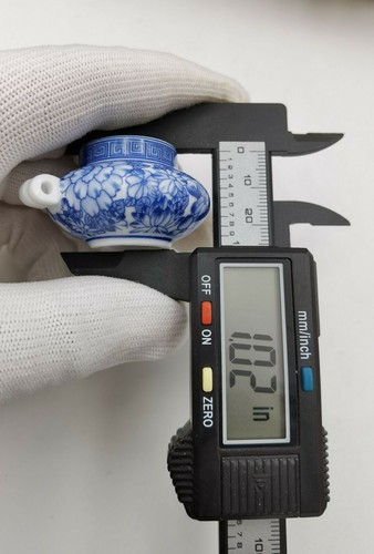 1set 5pcs Asian Bamboo Bird Cage blue and white porcelain ceramics cups青花瓷.鸟食杯70 - Picture 6 of 9