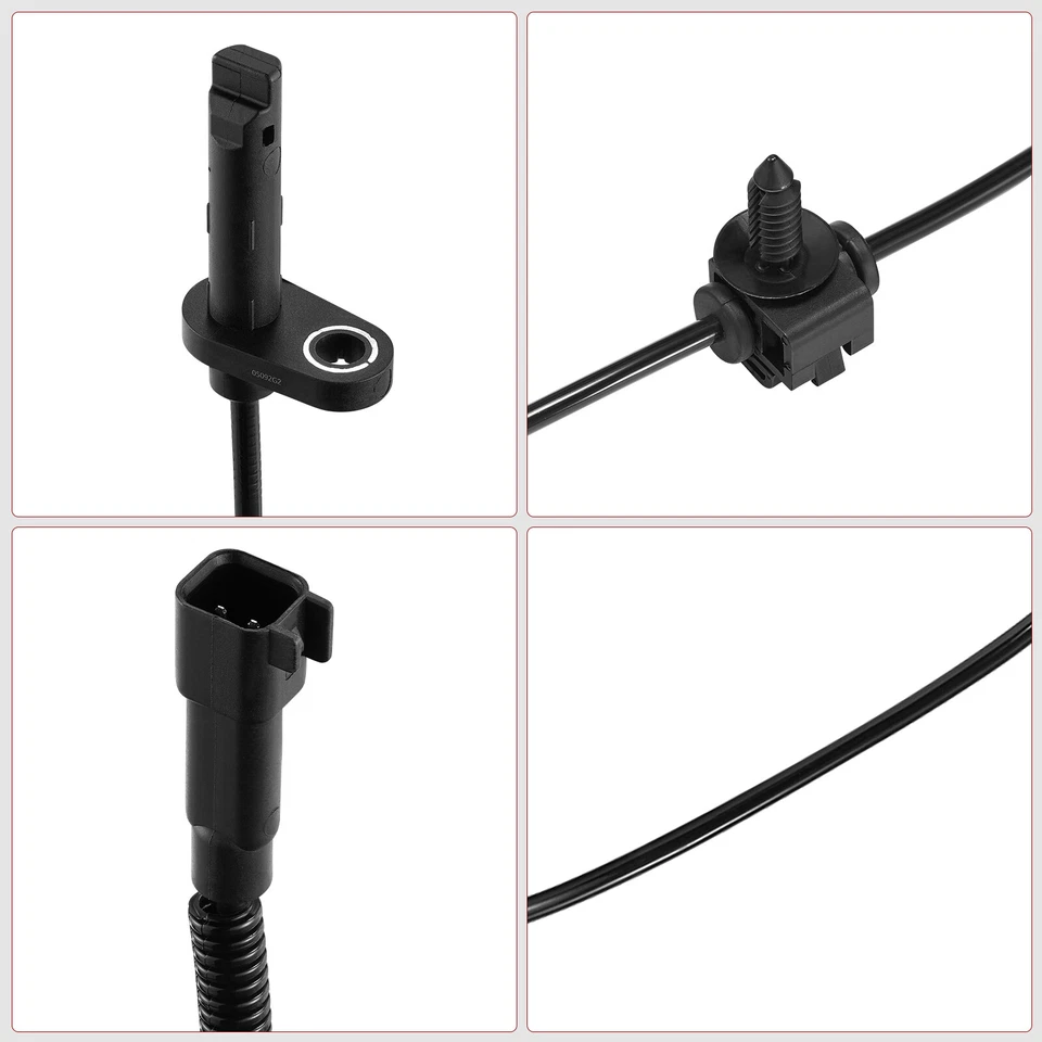 1pc Rear Left or Right ABS Wheel Speed Sensor for Cadillac CTS 2008 2009 - 2015 Foto 2 de 4