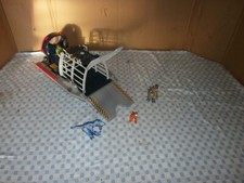 PLAYMOBIL - Dinos - 9433 - Propellerboot mit Dinok&auml;fig -