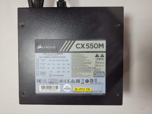 Corsair CX550M RPS0028 550W Desktop Power Supply *READ #0016 - Photo 2/11