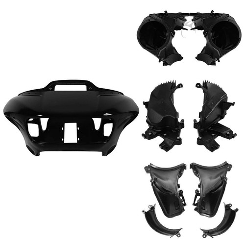 Headlight Fairing Speaker Grill Glove Box Air Duct Fit For Harley Road Glide 15+ - Picture 21 of 22