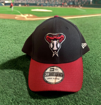 Men's New Era Black Arizona Diamondbacks 39THIRTY A-Frame Perforated