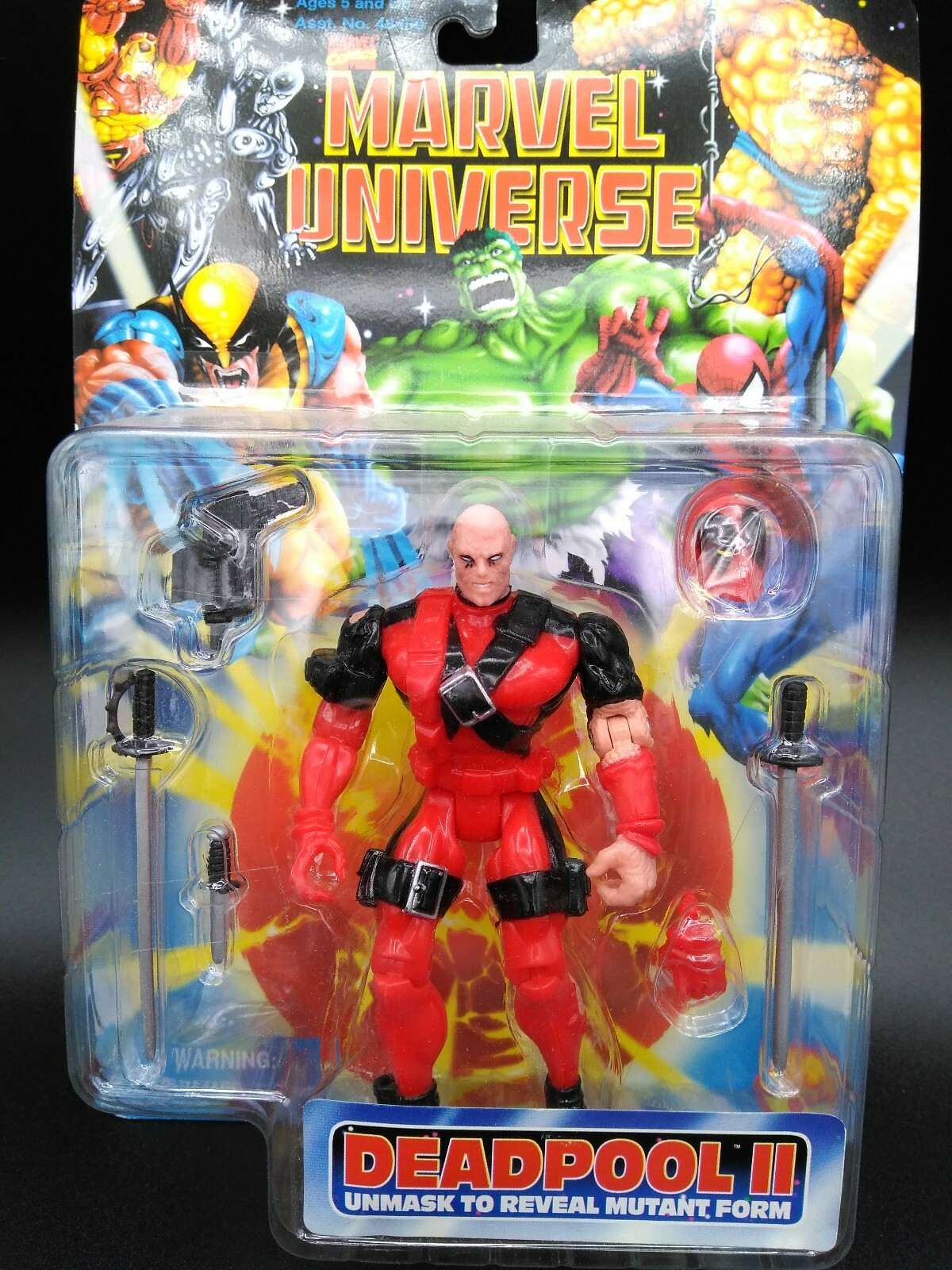 marvel universe deadpool figure