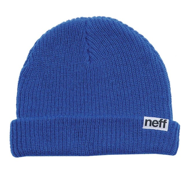 blue neff beanie