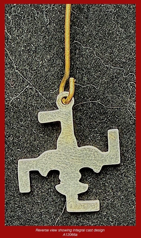 UK & Colonial Boy Scouts - 1930-1934 Silver Fylfot Cross THANKS BADGE ^ - Image 2 of 4