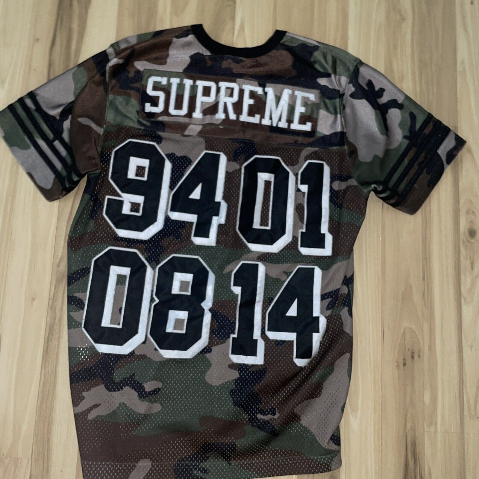 Supreme 14ss championshipfootball jersey