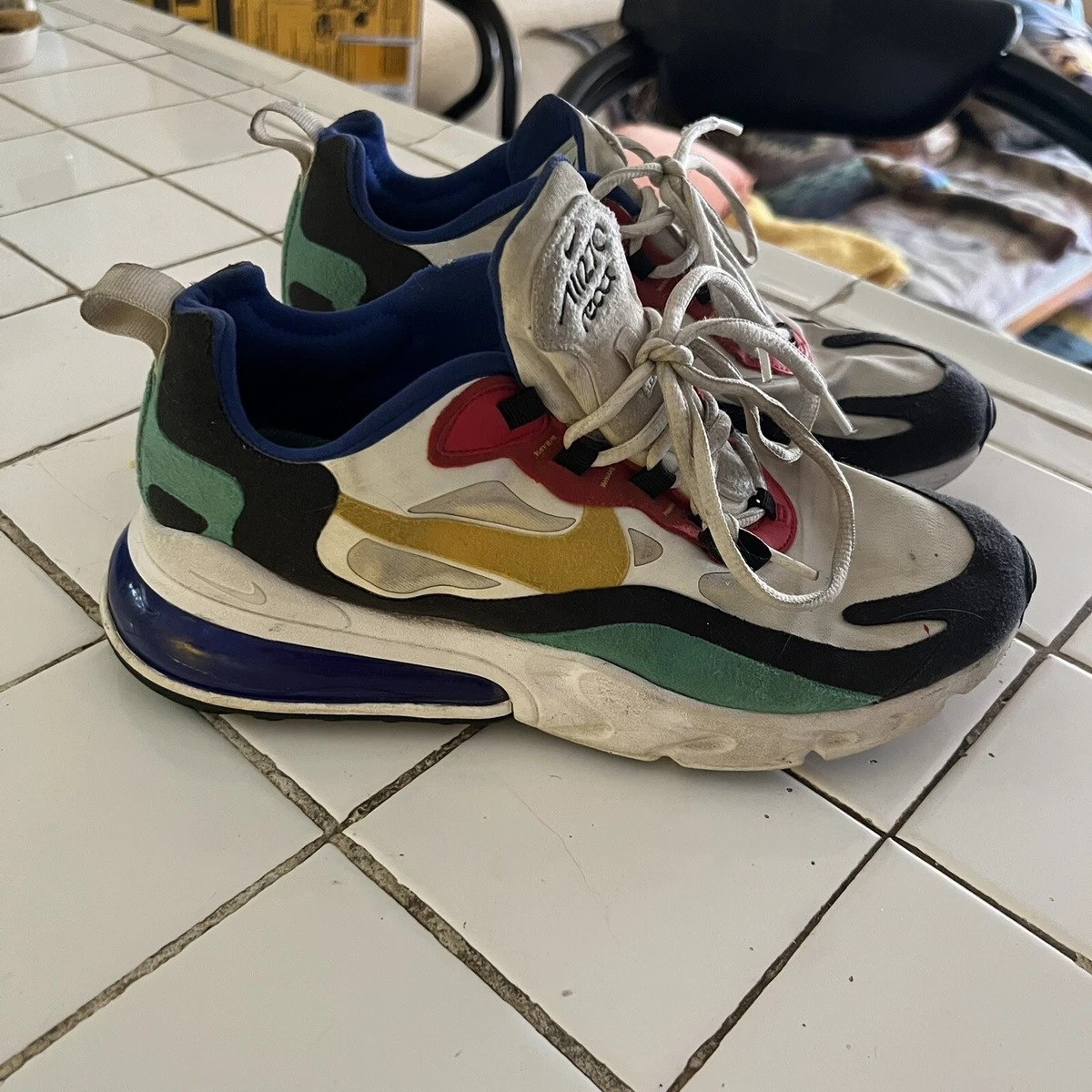 Nike air max 270 clearance react-white/red/green