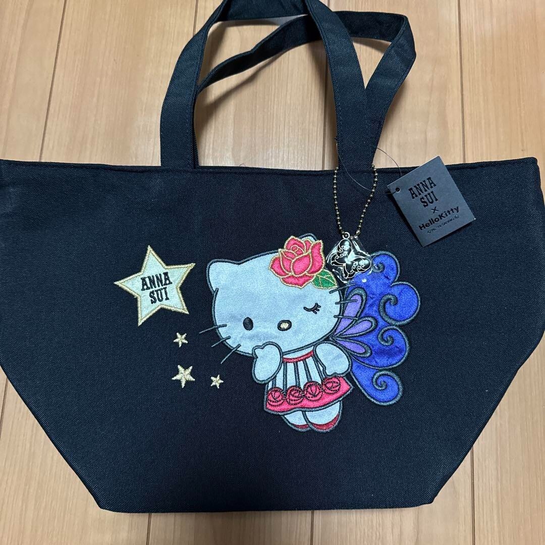 Anna Sui × Sanrio Hello Kitty Collaboration Tote Bag Cute JP