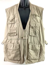 Rothco Outback Vest L Safari Fishing Photography Hunting Tactical Conceal Carry