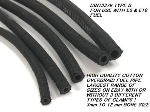 Braided Fuel Hose, Fuel Line, FuelPipe, Vacuum Hose, E5 & E10 Petrol - Picture 156 of 168