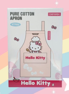 Hello Kitty Backschürze Kochschürze Kinderschürze CHEFMADE KT7056 backen Kinder