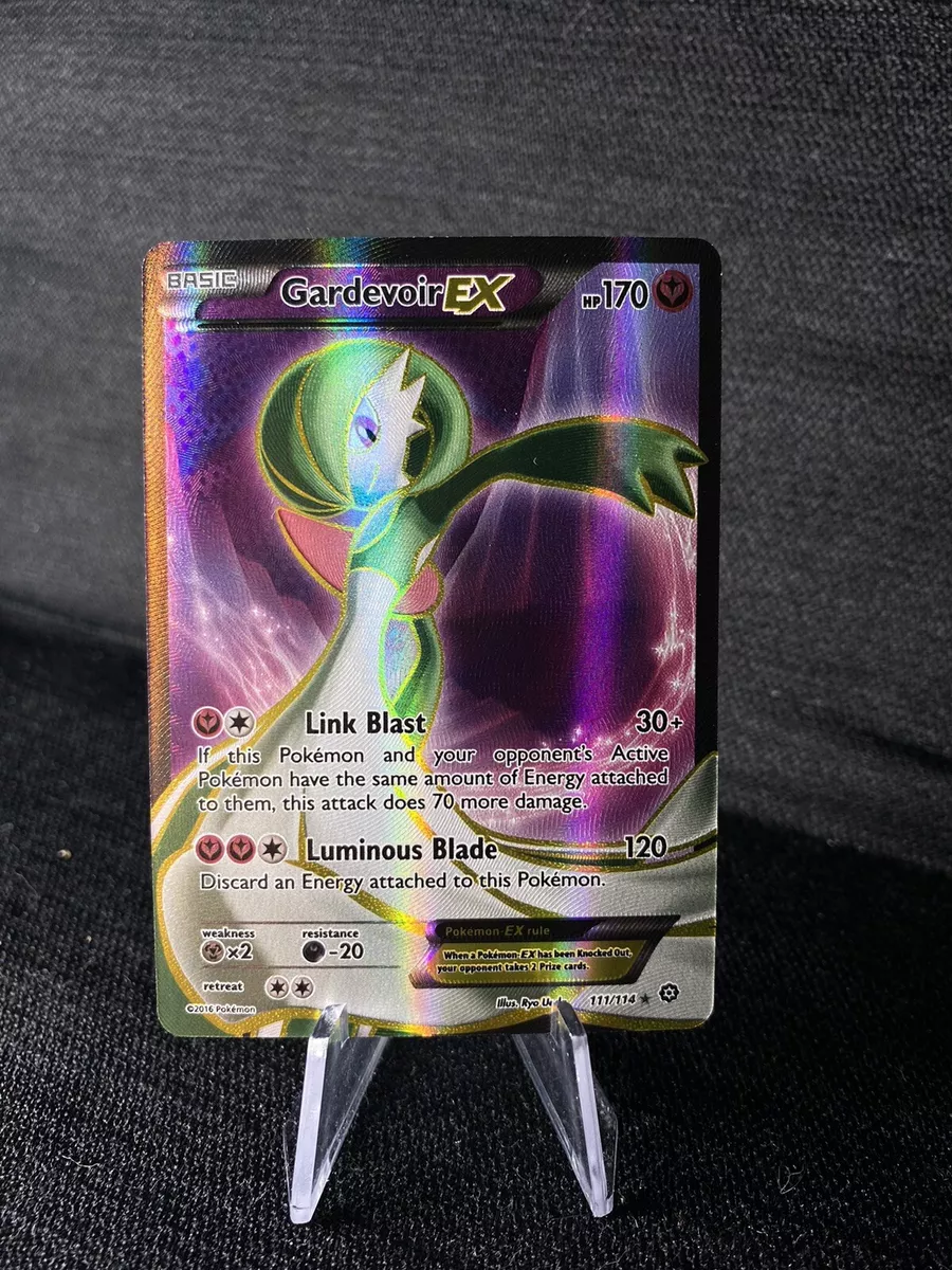 Gardevoir EX 111/114 Full Art Ultra Rare Card Pokémon Steam Seige - NM