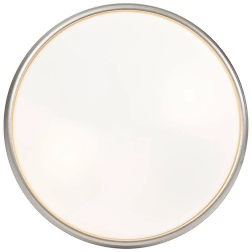 Access Lighting Atom 14 in. 3-Light Brushed Steel Flush Mount - Picture 3 of 8