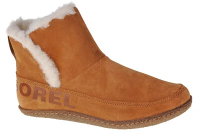 chaussures d'hiver Femme, Sorel Nakiska Bootie, Marron - Photo 1/4