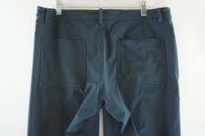 Lululemon Size 38 Blue Pants Tapered Flat Front 5 Pockets Comfort Mid Rise Men