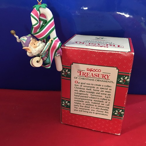 Enesco Treasury Ornament Wee Tree Trimmer Series Snuffy 1991 NEW E4 - Picture 6 of 8