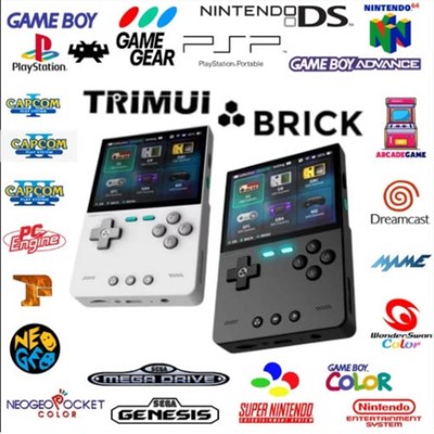Trimui Brick Retro Handheld Game Console 3.2 Inch IPS Screen Linux System USA