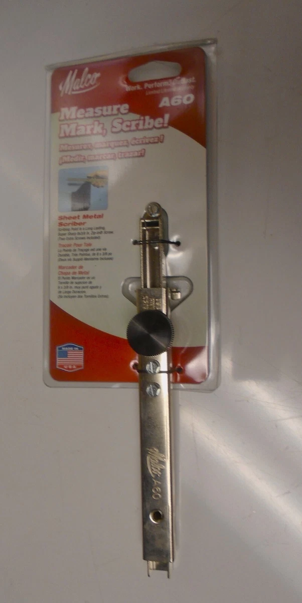 Malco A60 Adjustable Sheet Metal Scribe Tool NEW eBay