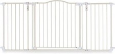 Toddleroo by North States 72  wide Deluxe D cor Baby Gate. One hand operation.