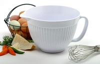 Norpro 1016 White Melamine Mixing Batter Bowl 3 Qt on sale Norpro 1016 White Melamine Mixing Batter Bowl 3 Qt on sale
