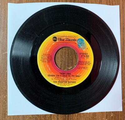 Vintage The Pointer Sisters 45 RPM Records Each Sold Separately
