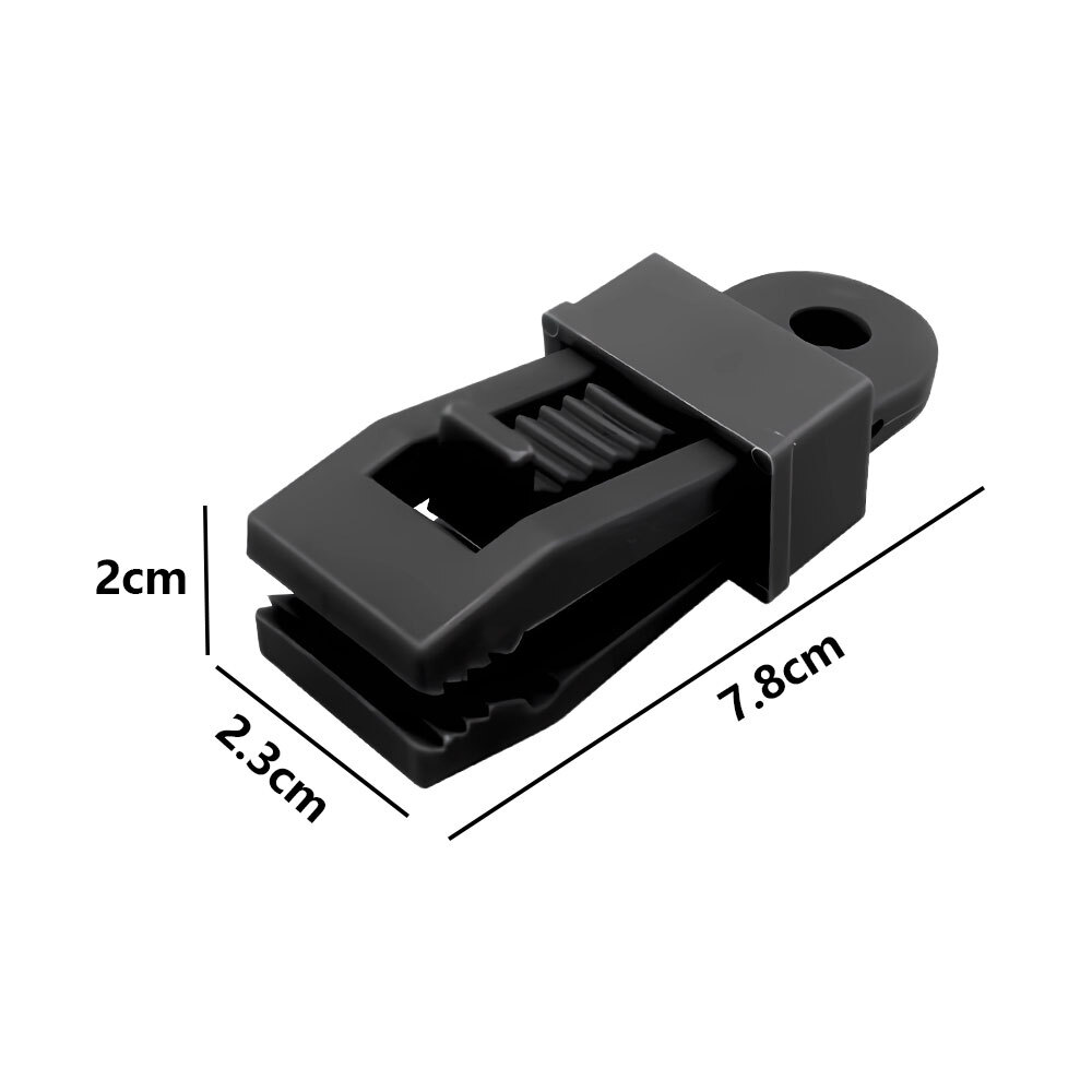 10PCS Adjustable Heavy Duty Lock Grip for Tarp Shade Cloth Plastic Lock