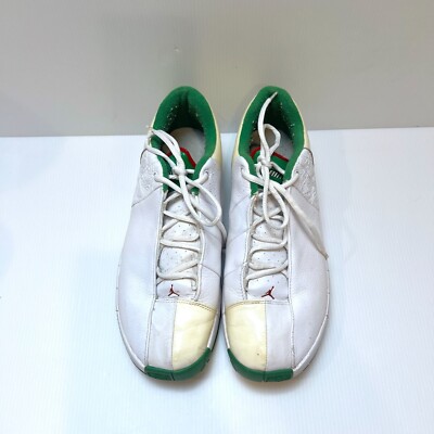 Nike Air Jordan 23 TE2 Team Elite II Low Top 310087 138 White Green  Sneakers