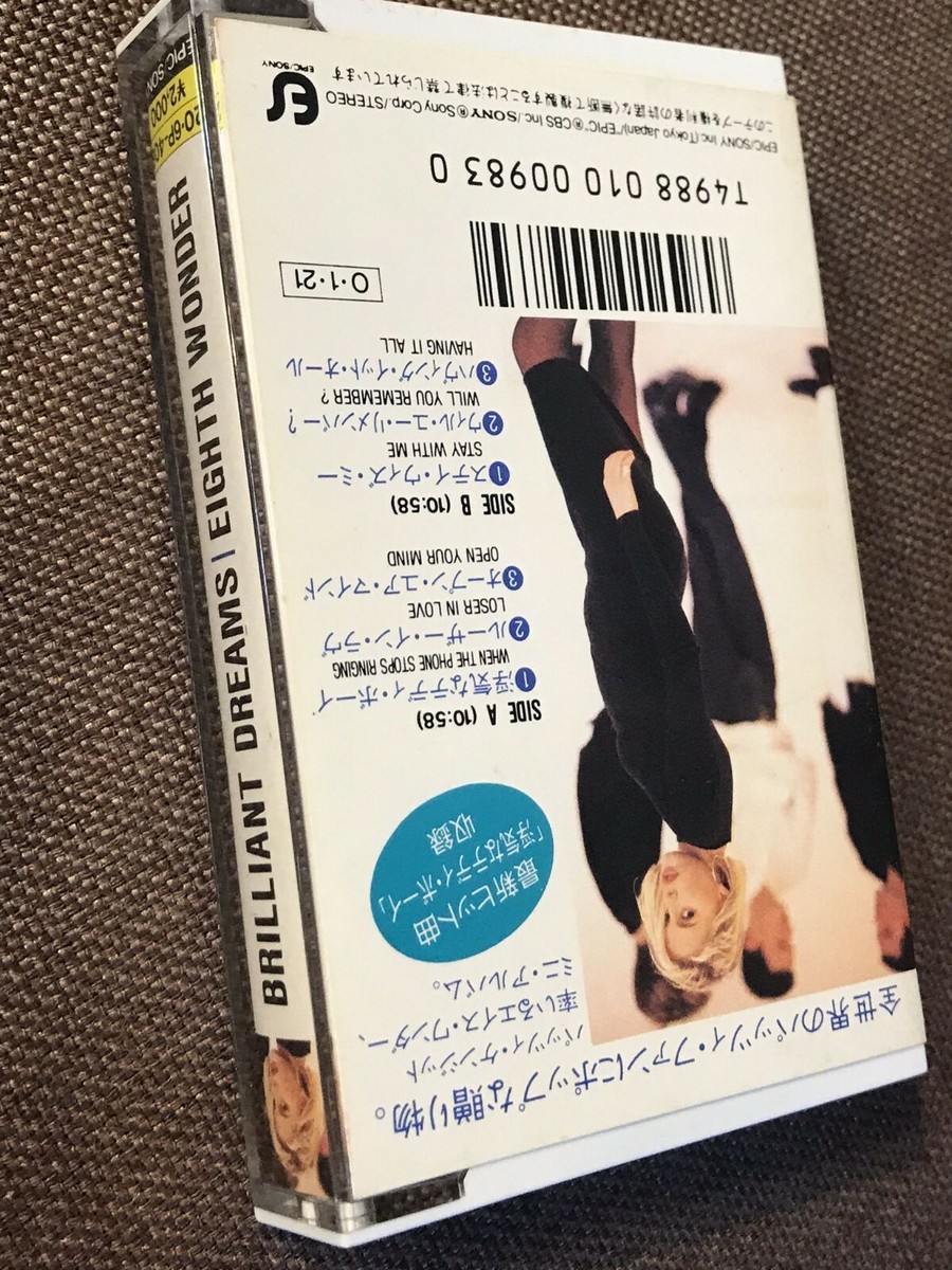 Natural Wonder［カセット］ EIGHTH WONDER Brilliant Dreams JAPAN CASSETTE 20.6P-408 w/PS