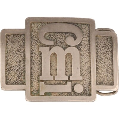 Cmi Terex Corp Oklahoma City Road Building Construction 70s Vintage Belt Buckle