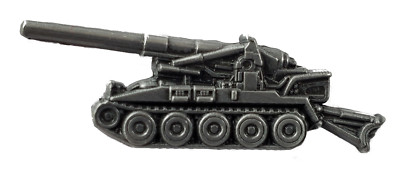 M110 8 Inch Self-Propelled Howitzer Hat or Lapel Artillery Pin - VETERAN OWNED 