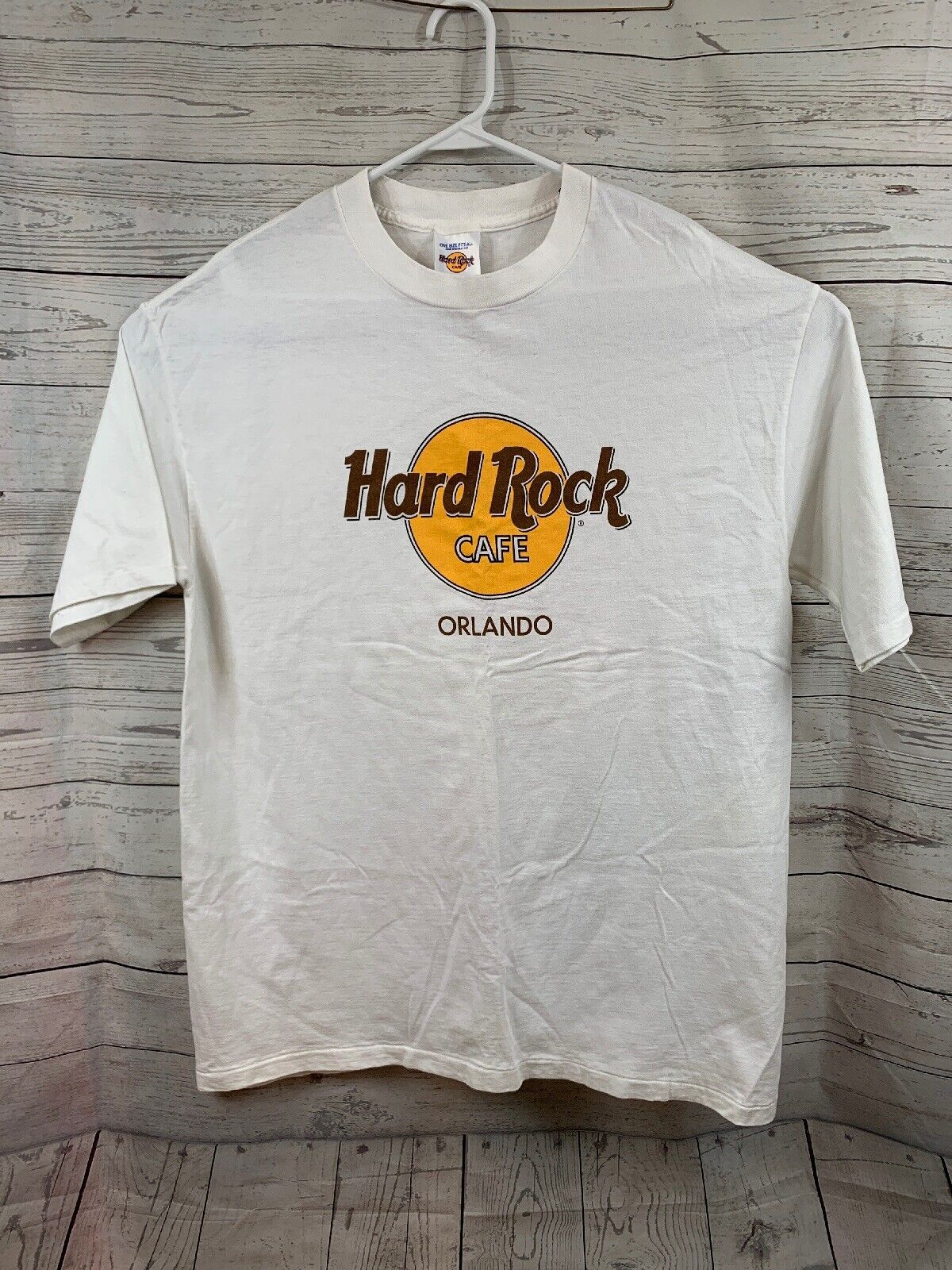 Hard Rock Cafe Orlando White 100% Cotton T Shirt One Fits All | eBay