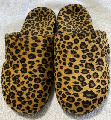 vionic leopard slippers