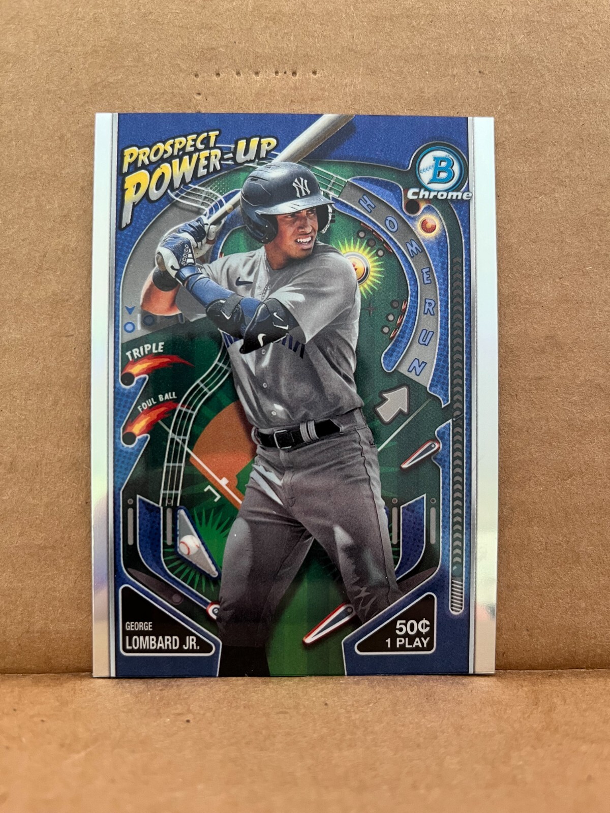 George Lombard Jr 2024 Bowman Chrome Prospect Power Up Insert PP-17