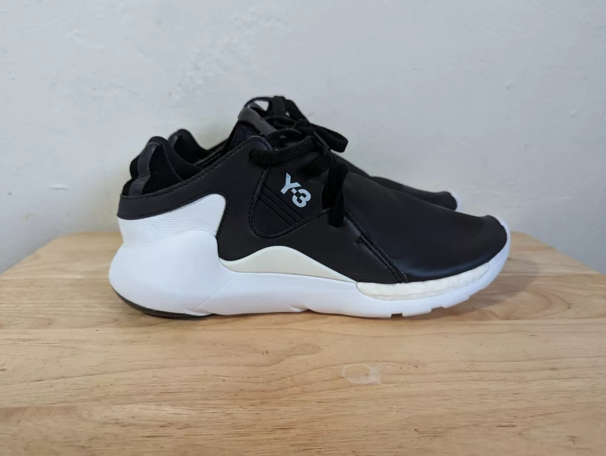 Adidas Y 3 QR Run Black Sneakers BB4730 Men s Sz 7 or Wmns Sz 8 Yohji Yamamoto