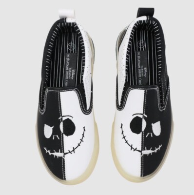 Disney Nightmare Before Christmas Boys Skater Sneakers Shoes Various Sizes  NEW