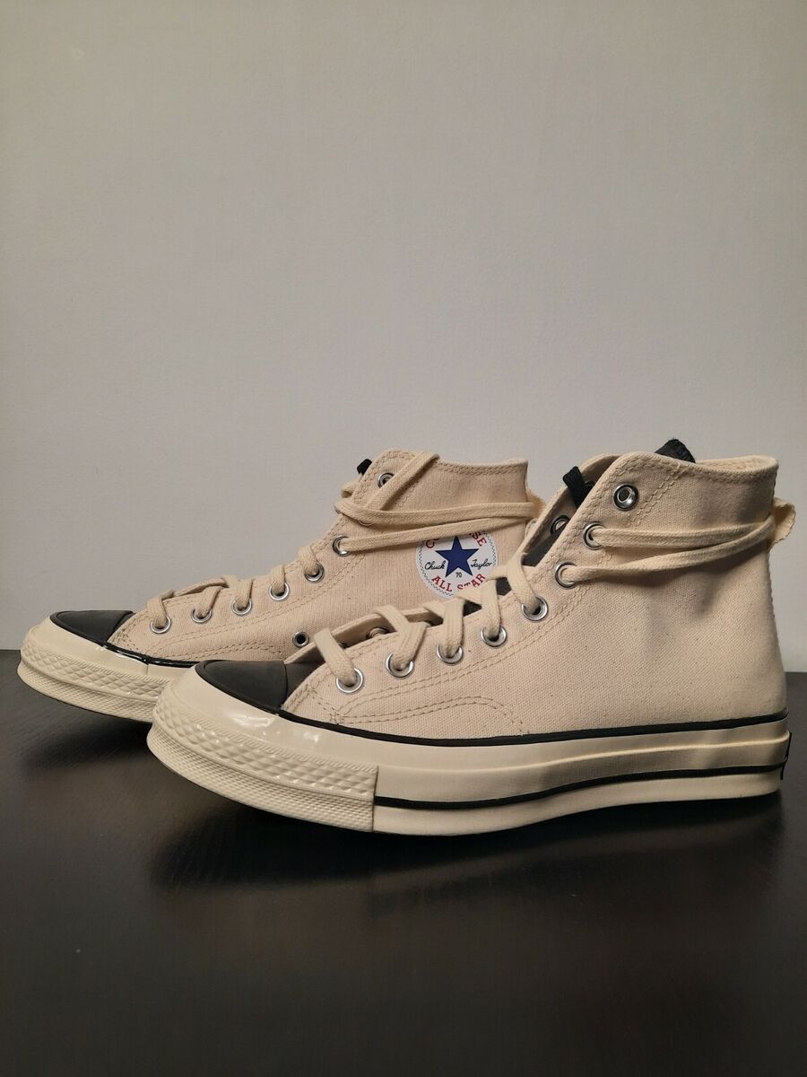 Converse x Fear of God Essentials Natural Ivory 167955C Size Converse x Fear of God Essentials Natural Ivory 167955C Size