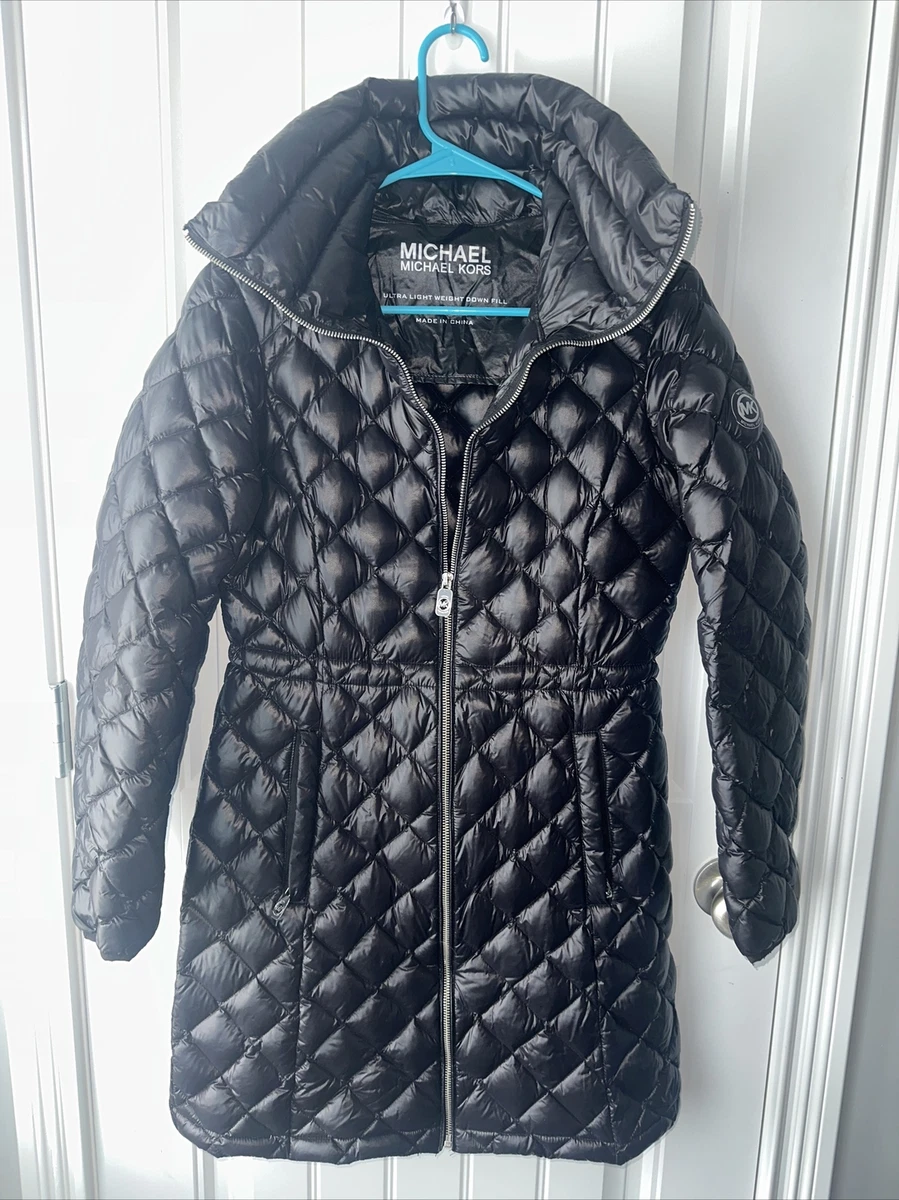 Michael kors ultra light down best sale jacket