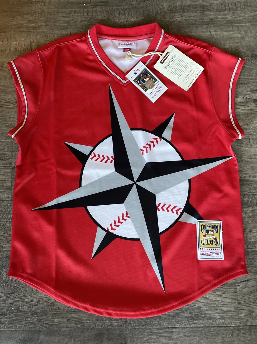 Mitchell and ness top ken griffey jr jersey
