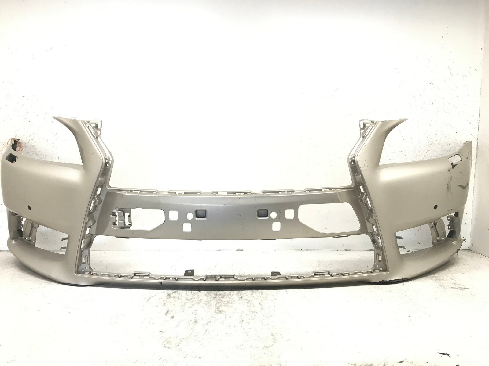 2013-2017 Lexus LS460 LS600H Base Gold Front Bumper Cover with Sensor Holes OEM