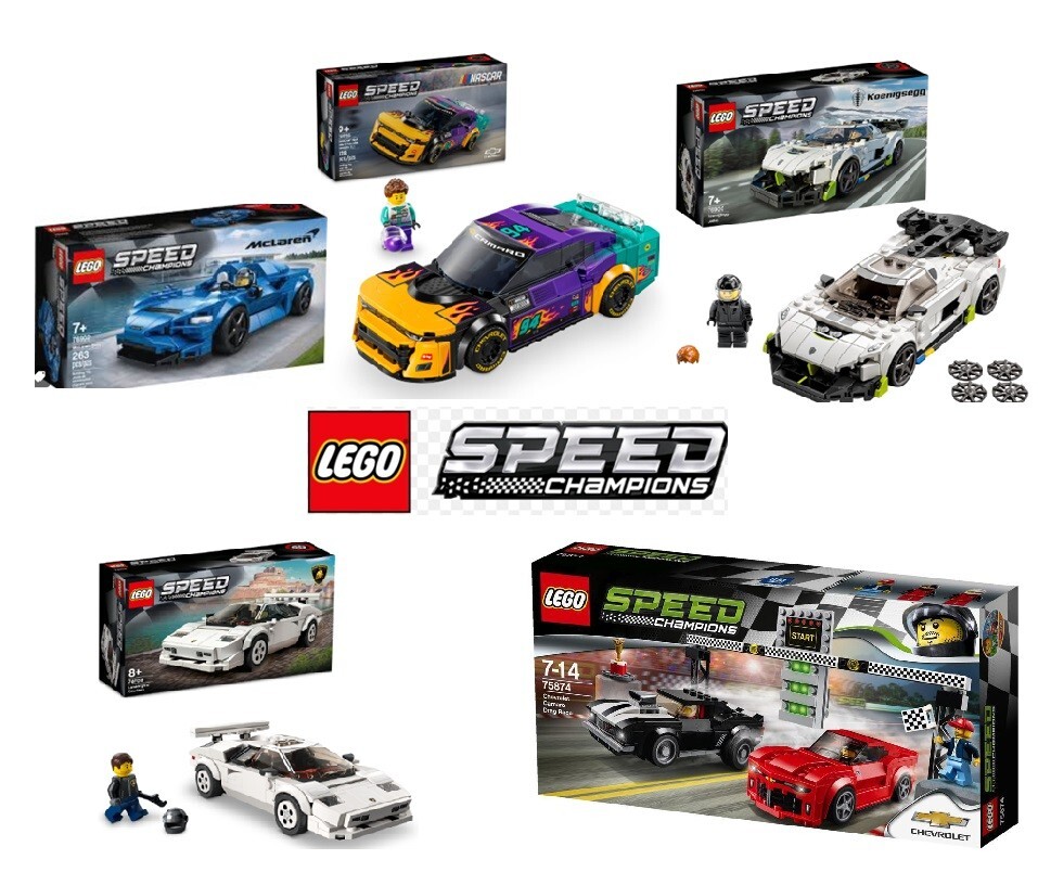 2024 Lego Speed Champions 2019 Summer Sets Lego Speed Champions