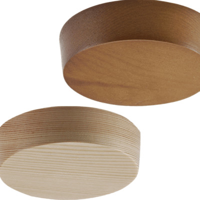 Distribution Box Ceiling Wooden (Pine / Light Oak) Canopy, Lamps Junction Box