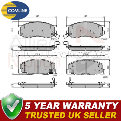 Allied Nippon Front Brake Pads Set Fits Previa Estima 2.0 2.2 TD 2.4
