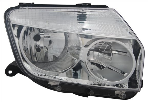Fits TYC O�WIETLENIE 20-12478-05-2 REFLECTOR ONLY. CHROME DACIA DUSTE ⭐UK Stock⭐