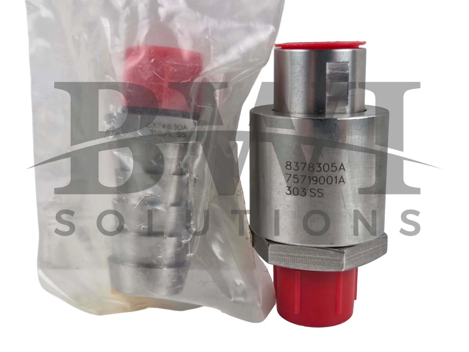 NEW Continental Disc 390258 SS Fluid-Trol III Swivel W/ 352696 3/4" Hose Adapter - Image 4 of 4