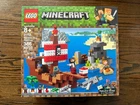 LEGO Minecraft: The Pirate Ship Adventure 21152 New Factory Sealed Retired