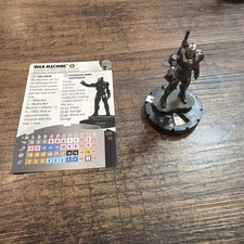 Marvel Heroclix War Machine #031a avec carte jeu panthère noire