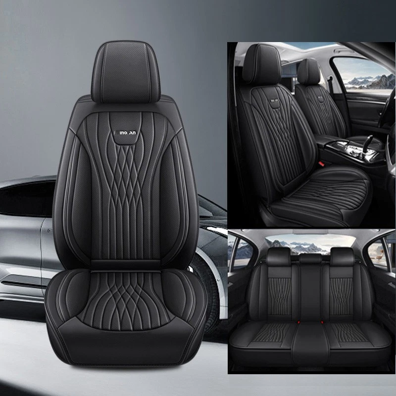 Juego completo de funda de asiento de cuero PU de 5 asientos para Renault Koleos Kadjar año 2009-2016 Foto 3 de 4