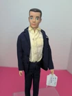 12” Vintage Mattel Barbie Ken Doll 1960's Original Brunette Molded Hair Suit F2