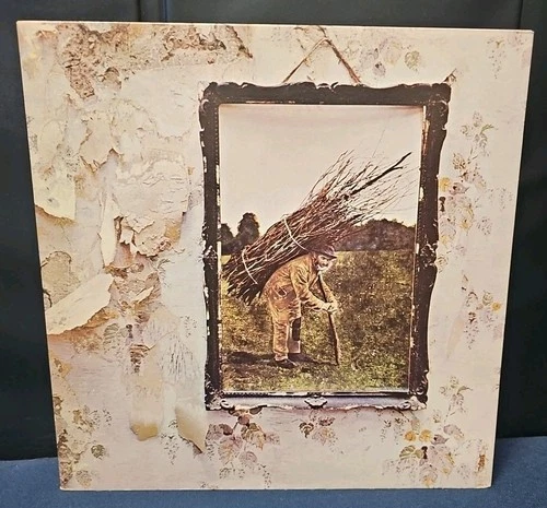 Led Zeppelin IV 1971 LP VINYL RECORD SD 7208 Monarch Atlantic Gatefold Jacket